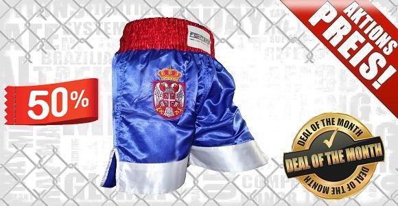 FIGHTERS - Muay Thai Shorts / Serbien
