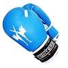 FIGHTERS - Gants de boxe pour enfants / Attack / 6 oz / Bleu