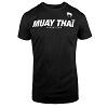 Venum - Camiseta / Muay Thai VT / Negro-Blanco