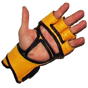 FIGHTERS - MMA Handschuhe / Elite / Gelb / Medium