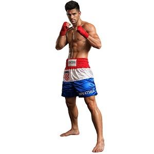 FIGHTERS - Muay Thai Shorts / Kroatien-Hrvatska / Grb / Medium