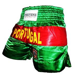 FIGHTERS - Shorts de Muay Thai / Portugal / Large