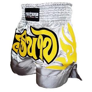 FIGHTERS - Muay Thai Shorts / Silver-Grey / Medium