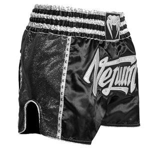 Venum - Muay Thai Shorts / Absolute 2.0 / Schwarz-Silver / Large